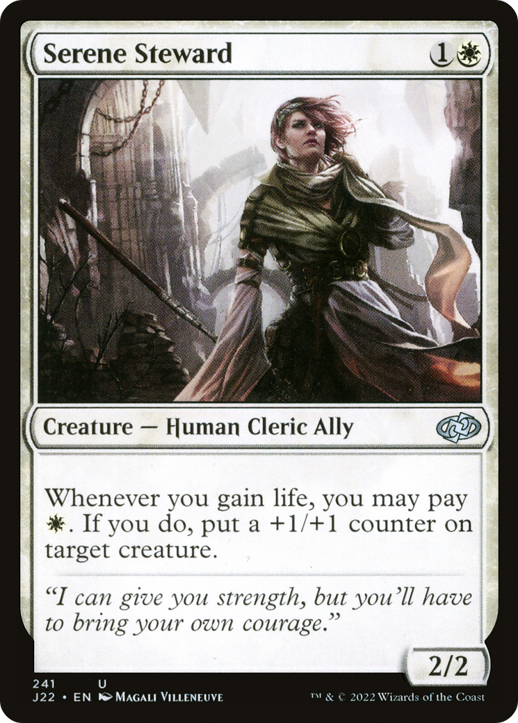Serene Steward [Jumpstart 2022] | Boutique FDB TCG