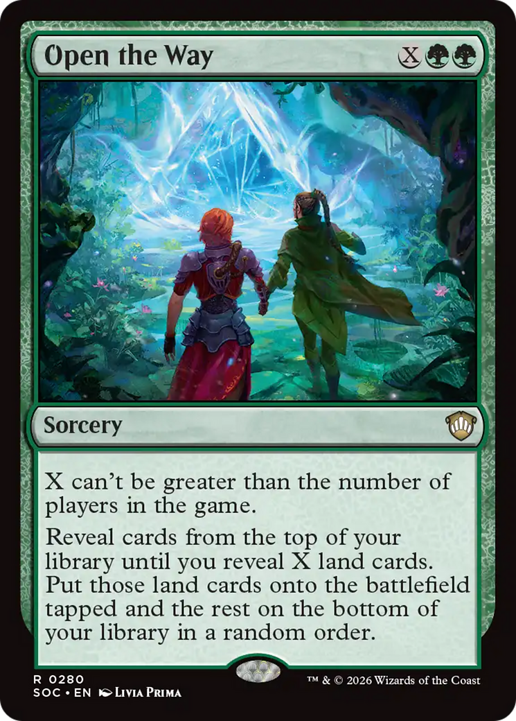 Open the Way [Secrets of Strixhaven Commander] | Boutique FDB TCG
