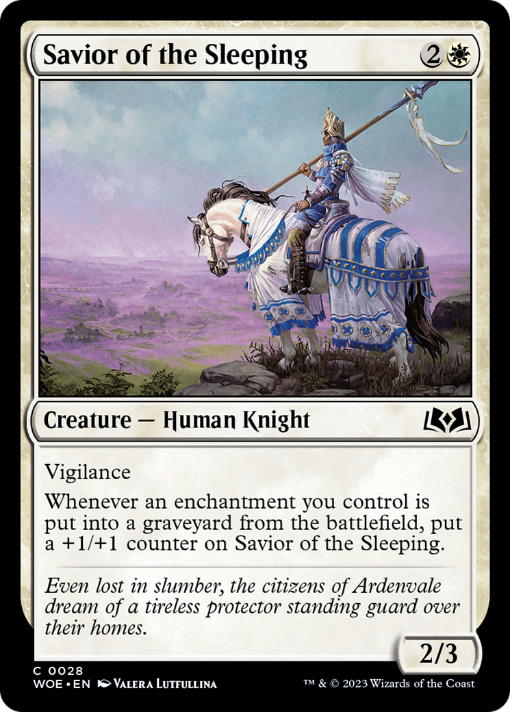 Savior of the Sleeping [Wilds of Eldraine] | Boutique FDB TCG