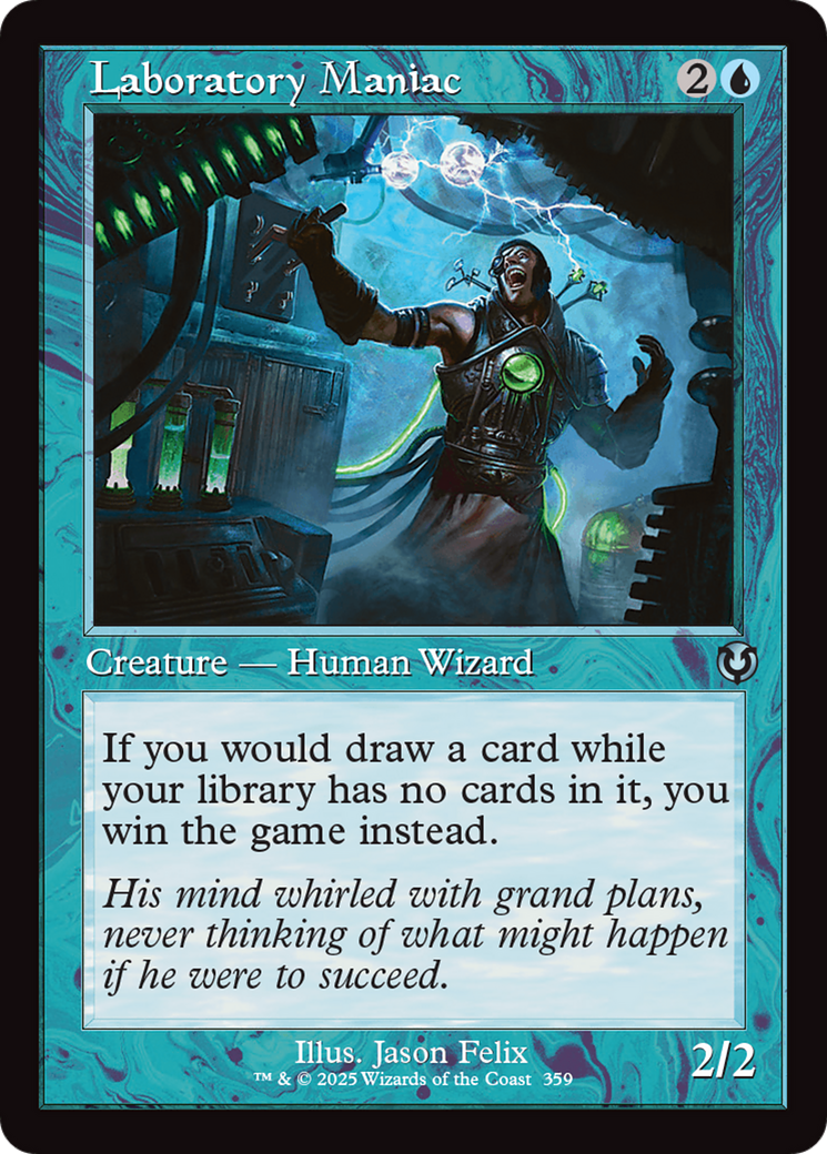 Laboratory Maniac (Retro Frame) [Innistrad Remastered] | Boutique FDB TCG