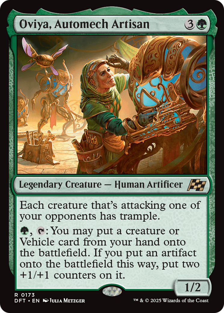 Oviya, Automech Artisan [Aetherdrift] | Boutique FDB TCG