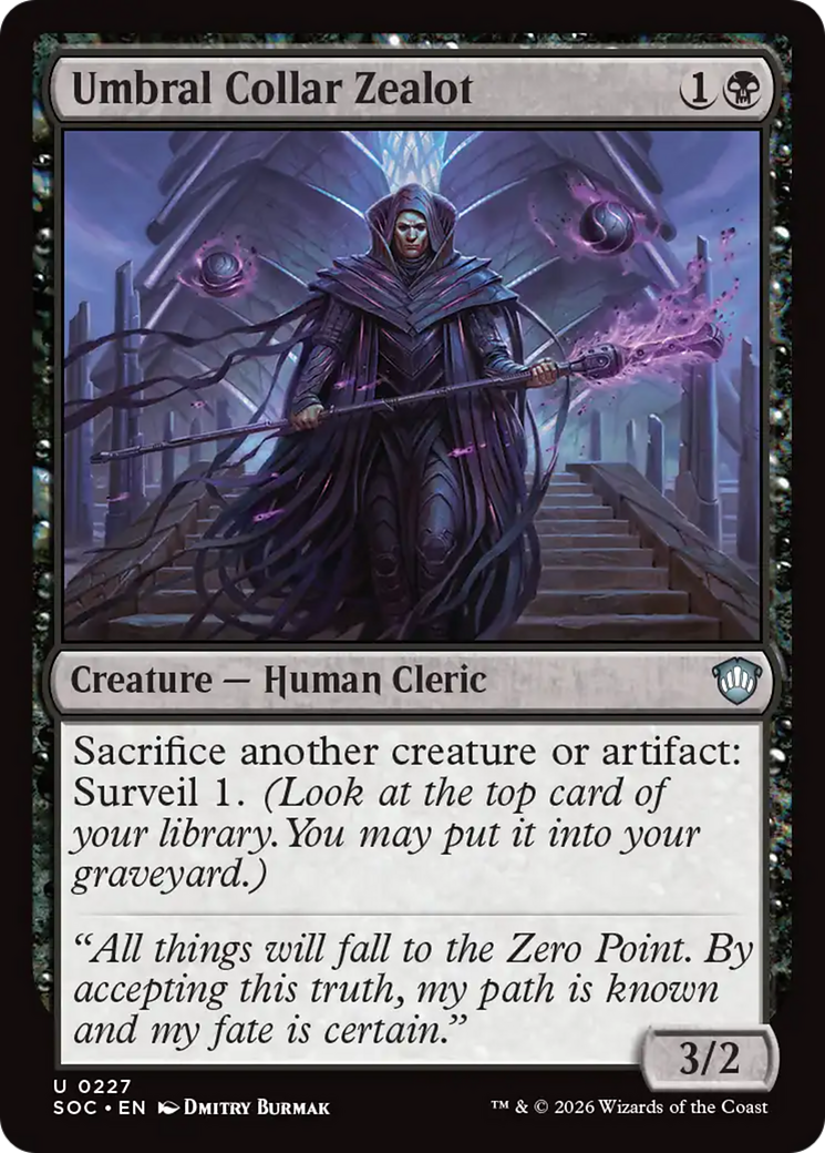 Umbral Collar Zealot [Secrets of Strixhaven Commander] | Boutique FDB TCG