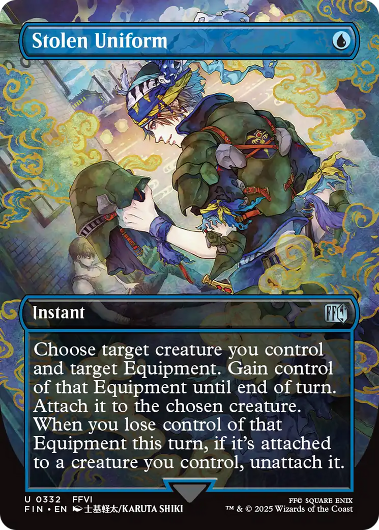 Stolen Uniform (Borderless) [FINAL FANTASY] | Boutique FDB TCG