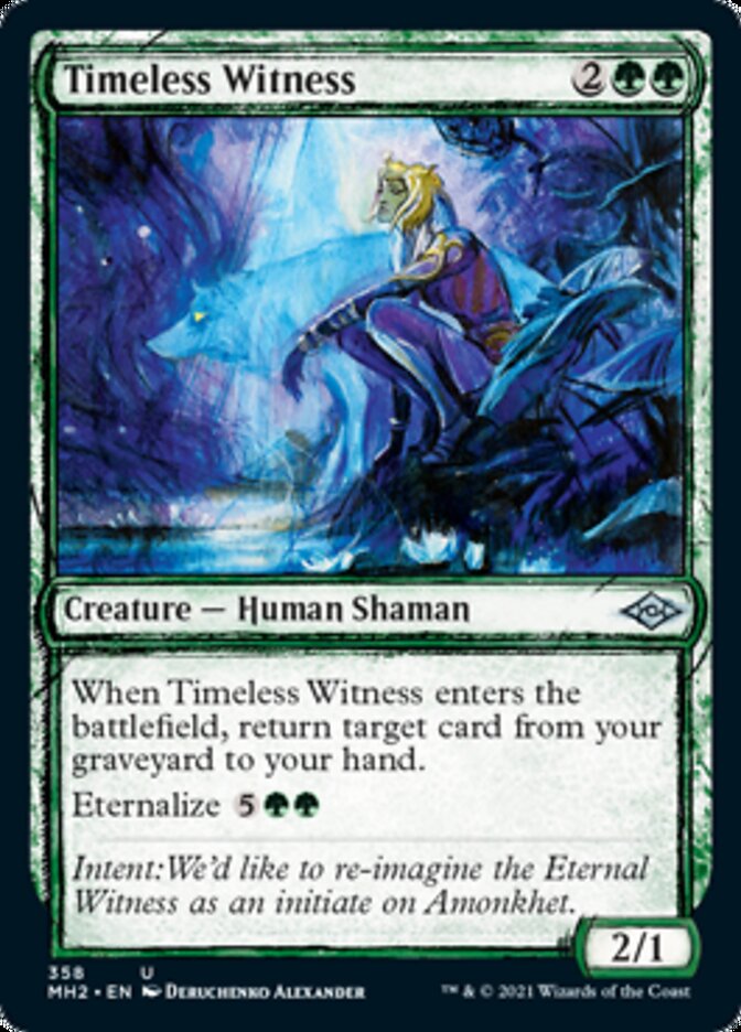 Timeless Witness (Sketch) [Modern Horizons 2] | Boutique FDB TCG