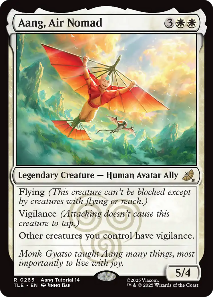 Aang, Air Nomad (0265) [Avatar: The Last Airbender: Eternal-Legal] | Boutique FDB TCG