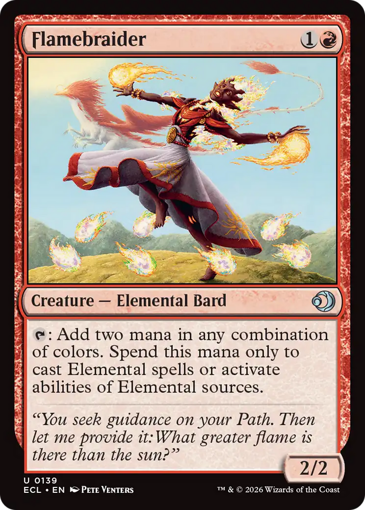 Flamebraider [Lorwyn Eclipsed] | Boutique FDB TCG