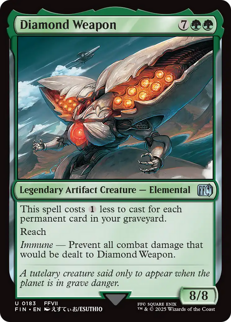Diamond Weapon [FINAL FANTASY] | Boutique FDB TCG