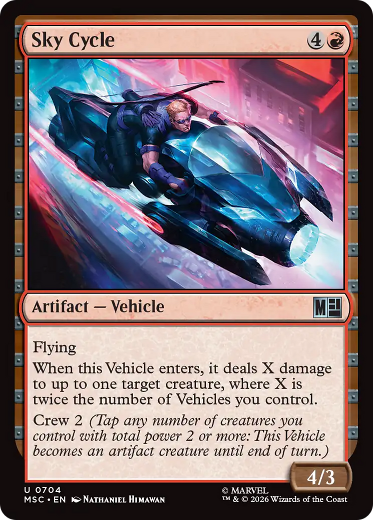Sky Cycle [Marvel Super Heroes Commander] | Boutique FDB TCG