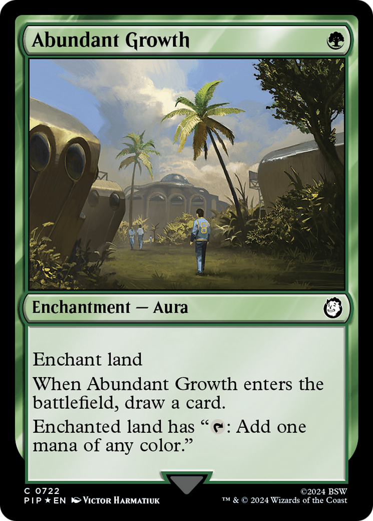 Abundant Growth (Surge Foil) [Fallout] | Boutique FDB TCG