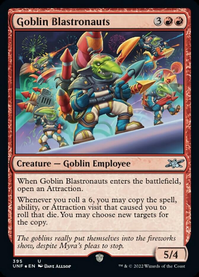 Goblin Blastronauts (Galaxy Foil) [Unfinity] | Boutique FDB TCG