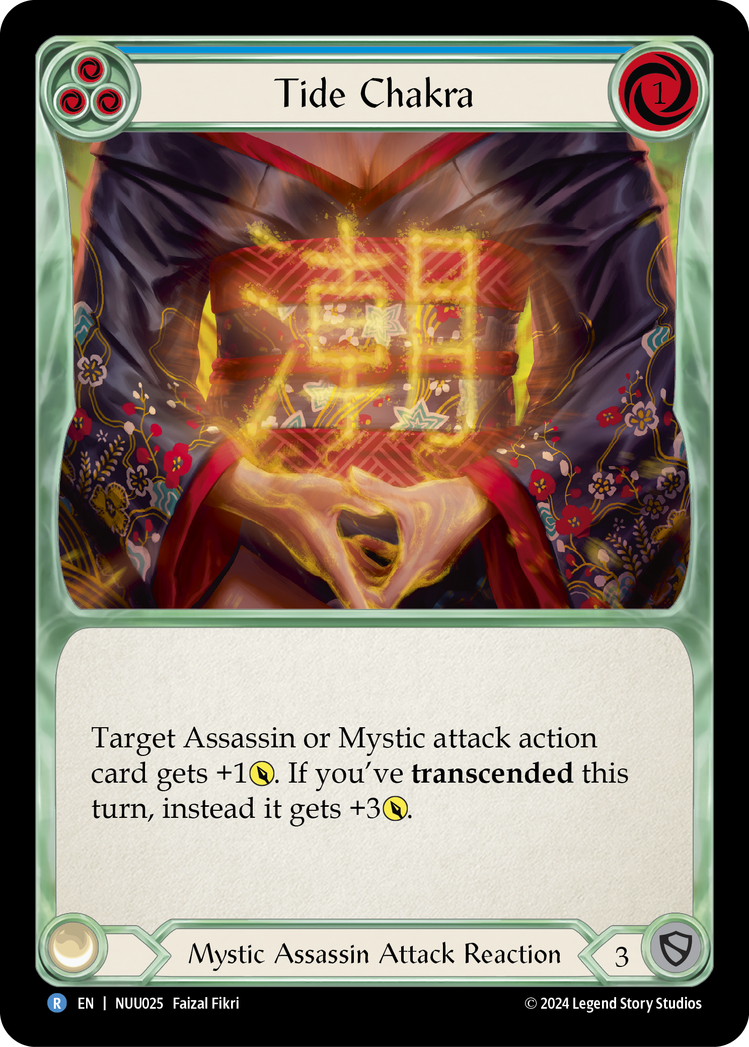 Tide Chakra [NUU025] (Part the Mistveil Nuu Blitz Deck) | Boutique FDB TCG