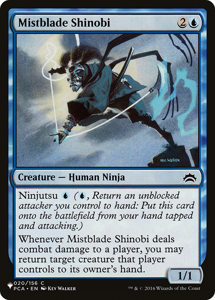 Mistblade Shinobi [The List] | Boutique FDB TCG