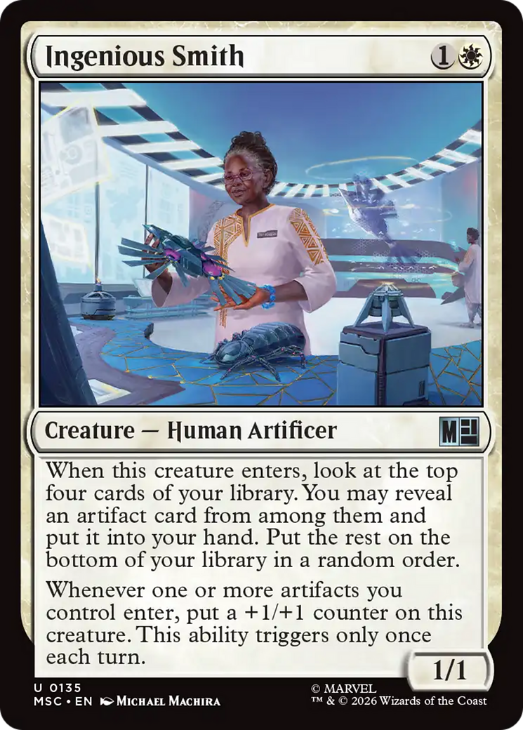 Ingenious Smith [Marvel Super Heroes Commander] | Boutique FDB TCG