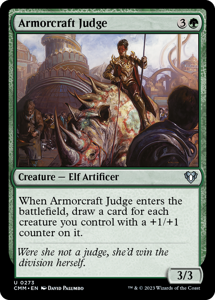 Armorcraft Judge [Commander Masters] | Boutique FDB TCG