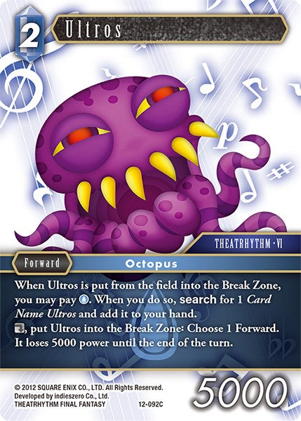 Ultros [Opus XII] | Boutique FDB TCG