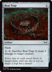 Bear Trap [Duskmourn: House of Horror] | Boutique FDB TCG