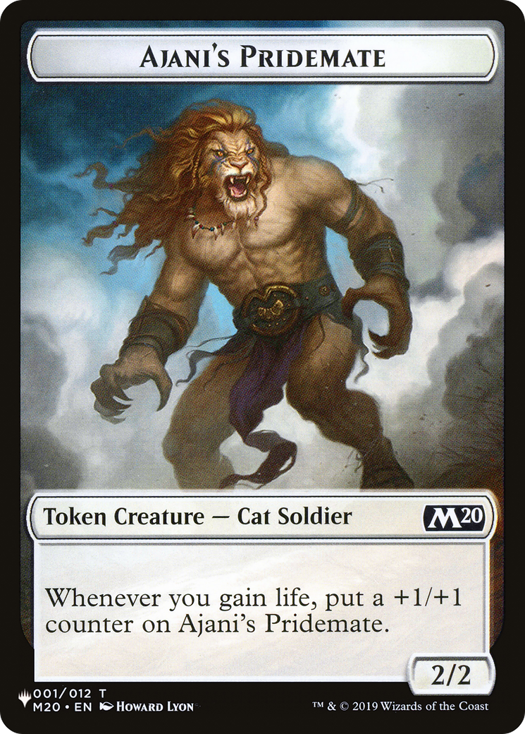 Ajani's Pridemate (FDN) [The List] | Boutique FDB TCG
