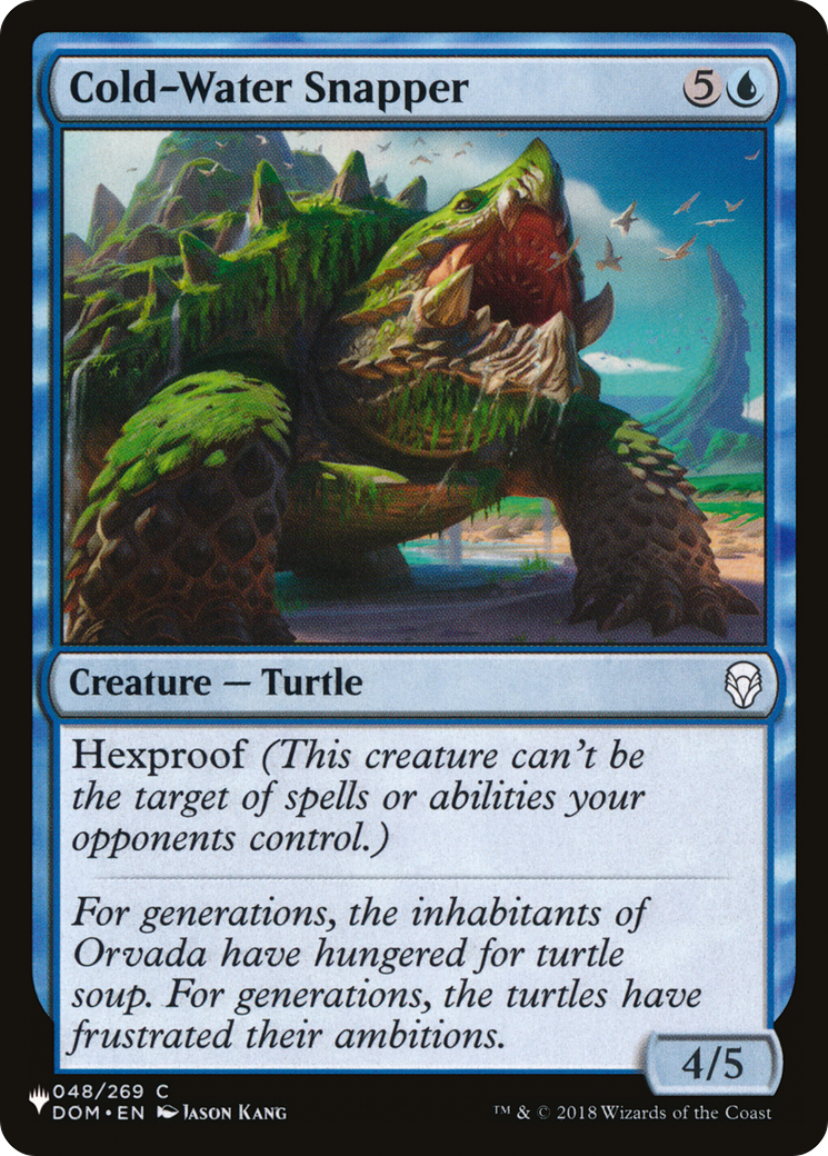 Cold-Water Snapper [The List Reprints] | Boutique FDB TCG