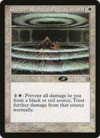 Greater Realm of Preservation (Oversized) [Oversize Cards] | Boutique FDB TCG