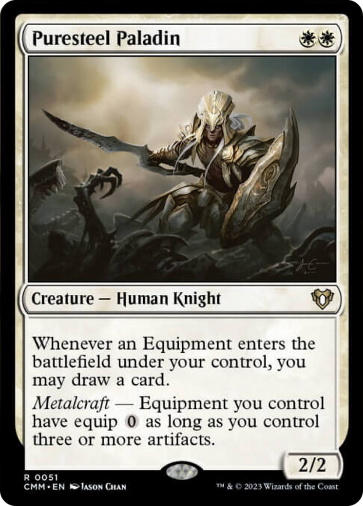 Puresteel Paladin [Commander Masters] | Boutique FDB TCG