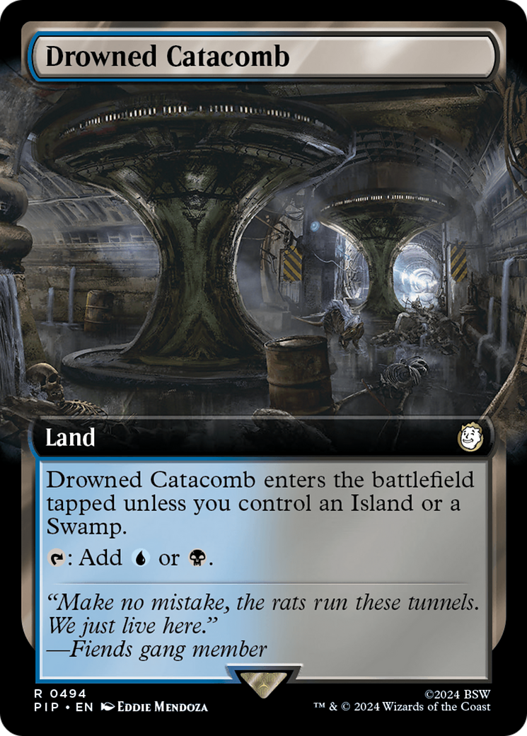 Drowned Catacomb (Extended Art) [Fallout] | Boutique FDB TCG