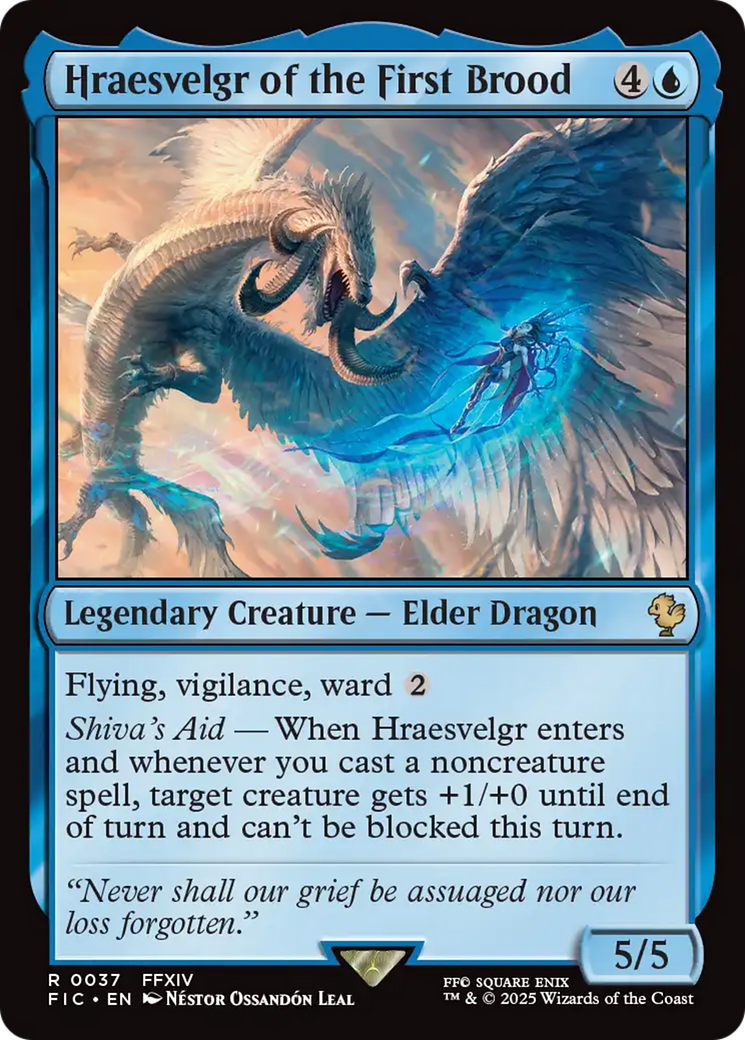Hraesvelgr of the First Brood [FINAL FANTASY Commander] | Boutique FDB TCG