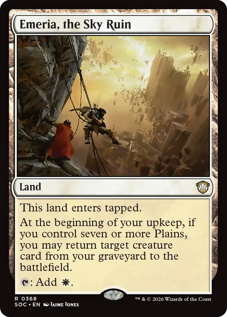Emeria, the Sky Ruin [Secrets of Strixhaven Commander] | Boutique FDB TCG