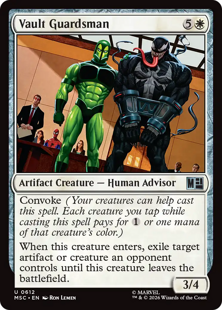 Vault Guardsman [Marvel Super Heroes Commander] | Boutique FDB TCG
