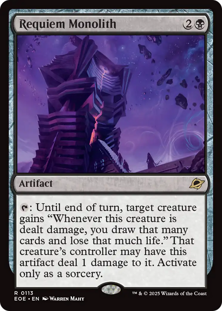 Requiem Monolith [Edge of Eternities] | Boutique FDB TCG
