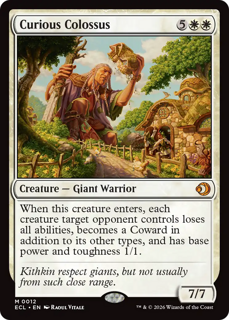 Curious Colossus [Lorwyn Eclipsed] | Boutique FDB TCG