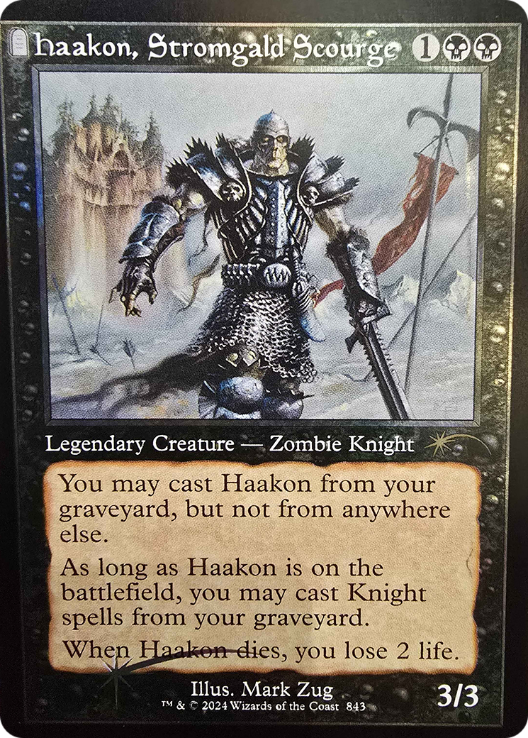 Haakon, Stromgald Scourge (Retro Frame) [Secret Lair Drop Series] | Boutique FDB TCG