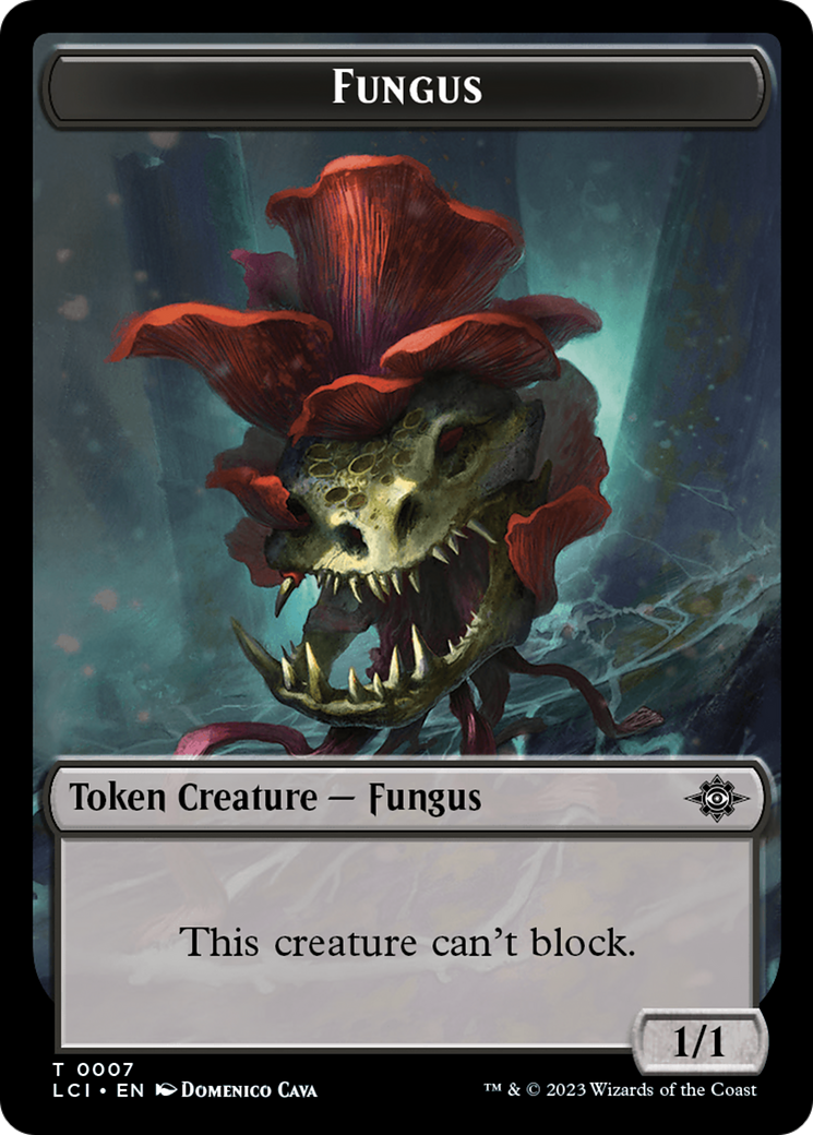 Map // Fungus Double-Sided Token [The Lost Caverns of Ixalan Tokens] | Boutique FDB TCG