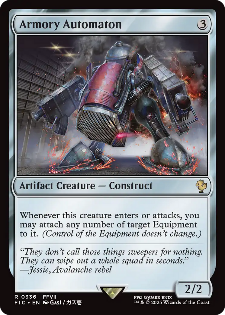 Armory Automaton [FINAL FANTASY Commander] | Boutique FDB TCG