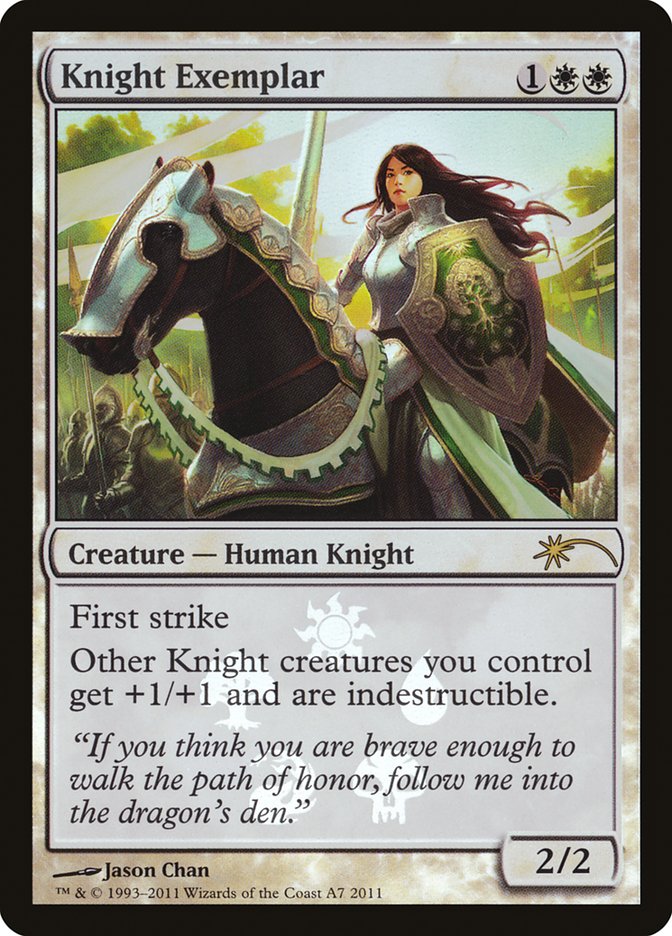 Knight Exemplar [Resale Promos] | Boutique FDB TCG