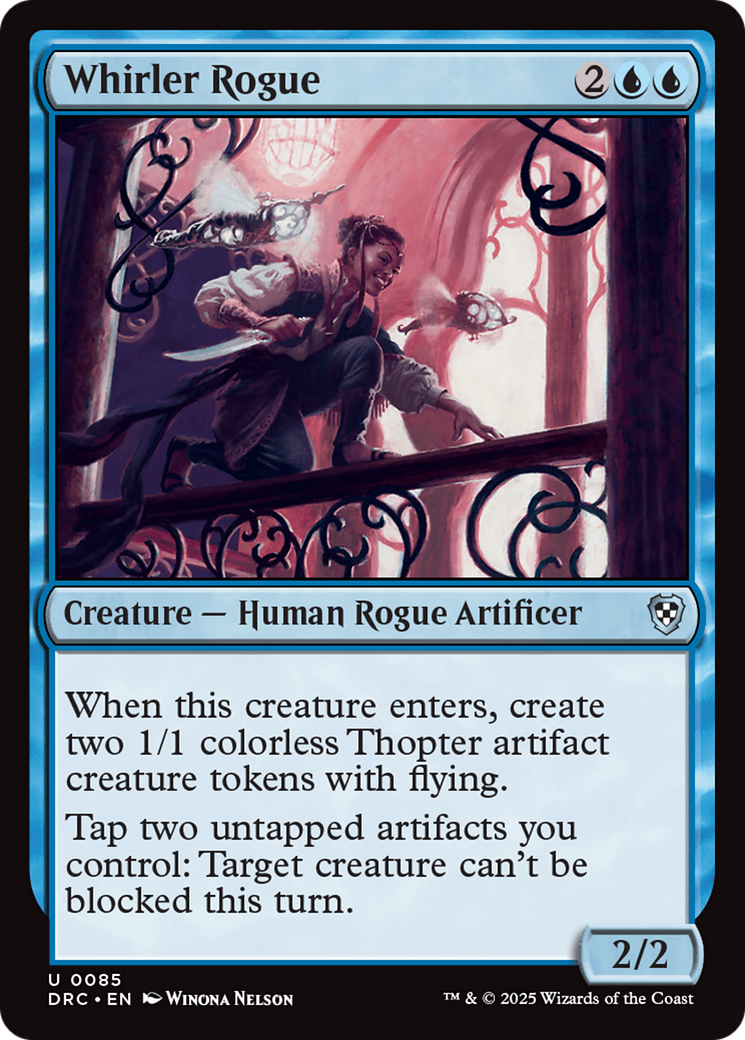 Whirler Rogue [Aetherdrift Commander] | Boutique FDB TCG