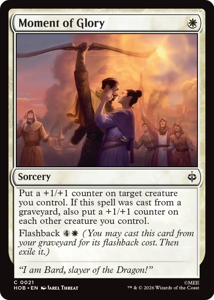 Moment of Glory [The Hobbit] | Boutique FDB TCG