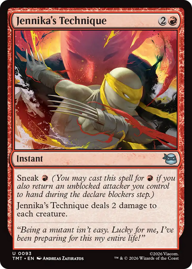 Jennika's Technique [Teenage Mutant Ninja Turtles] | Boutique FDB TCG