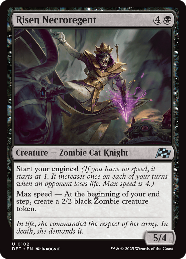 Risen Necroregent [Aetherdrift] | Boutique FDB TCG