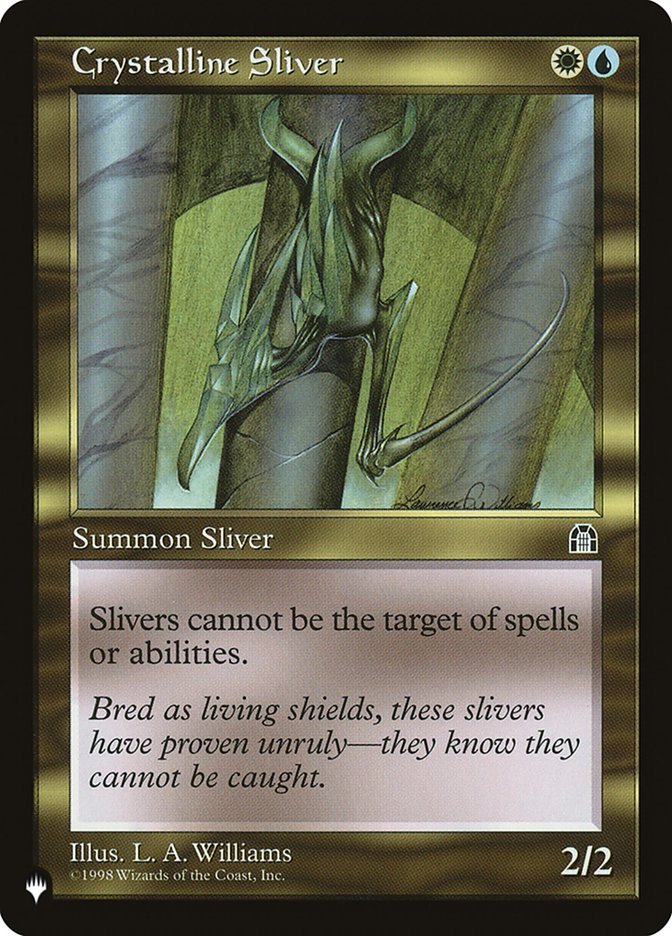 Crystalline Sliver [The List] | Boutique FDB TCG