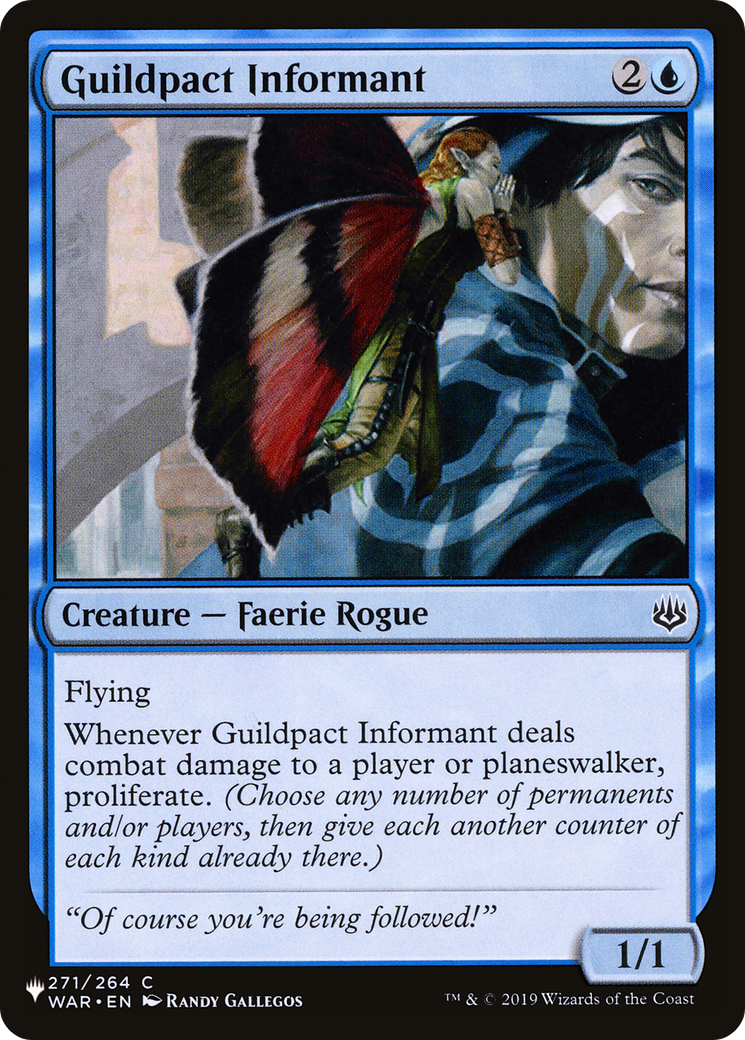 Guildpact Informant [The List Reprints] | Boutique FDB TCG