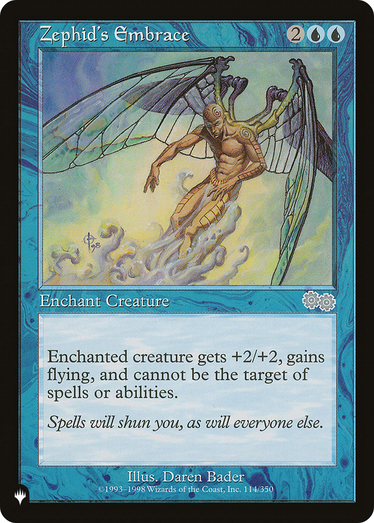 Zephid's Embrace [The List Reprints] | Boutique FDB TCG