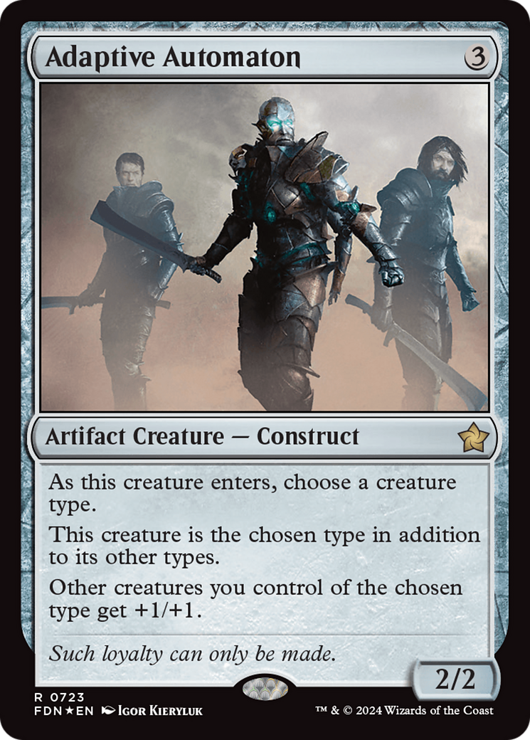 Adaptive Automaton [Foundations] | Boutique FDB TCG