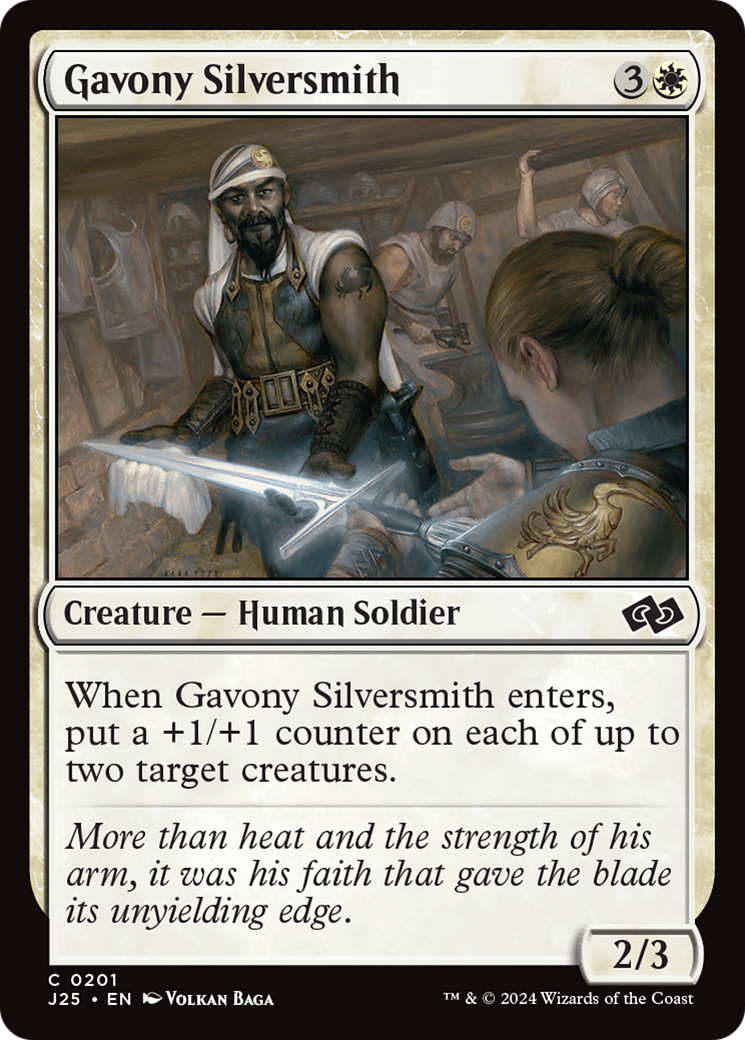 Gavony Silversmith [Foundations Jumpstart] | Boutique FDB TCG