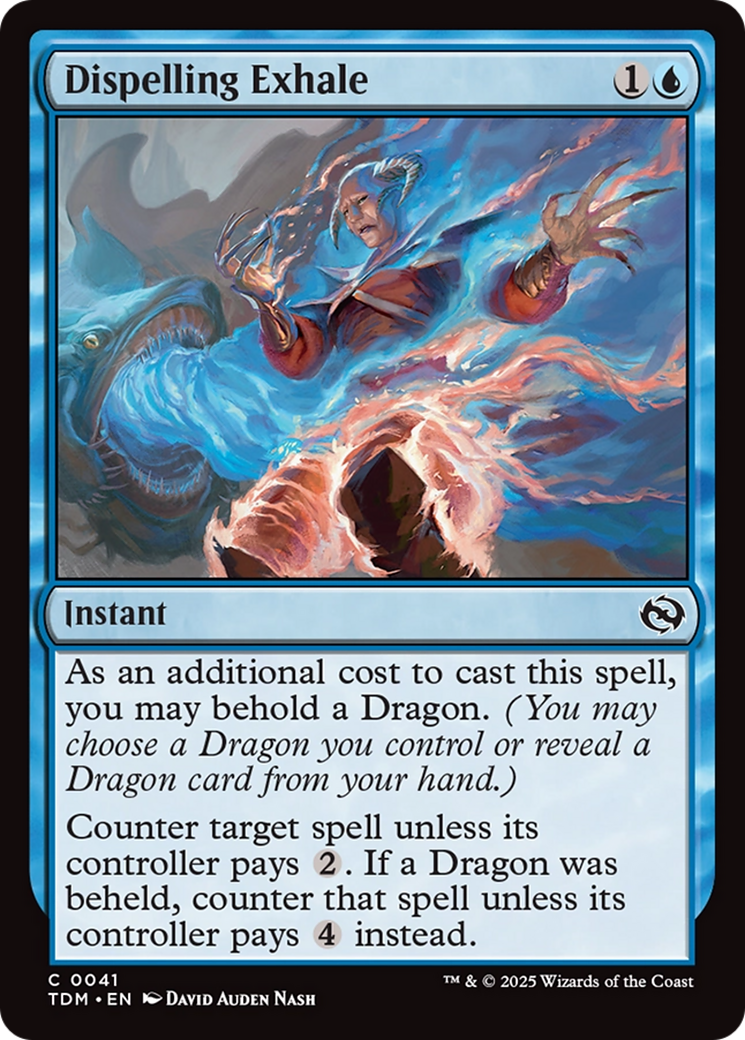 Dispelling Exhale [Tarkir: Dragonstorm] | Boutique FDB TCG