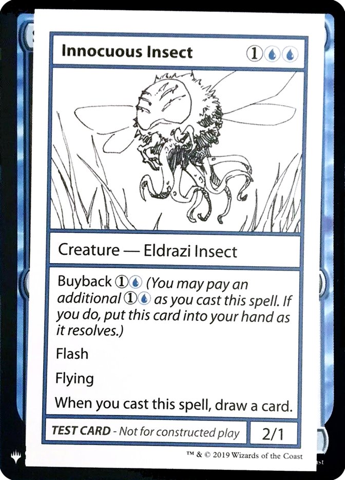 Innocuous Insect [Mystery Booster Playtest Cards] | Boutique FDB TCG