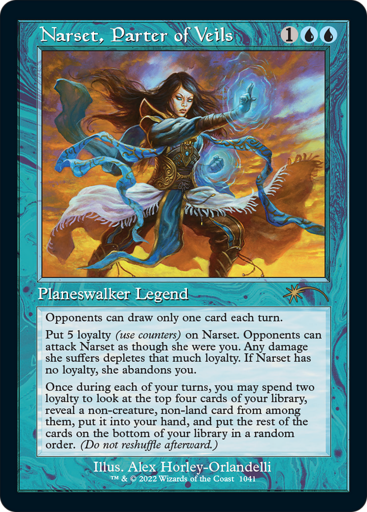 Narset, Parter of Veils (Retro) [Secret Lair Drop Series] | Boutique FDB TCG