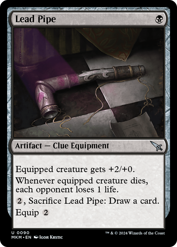 Lead Pipe [Murders at Karlov Manor] | Boutique FDB TCG