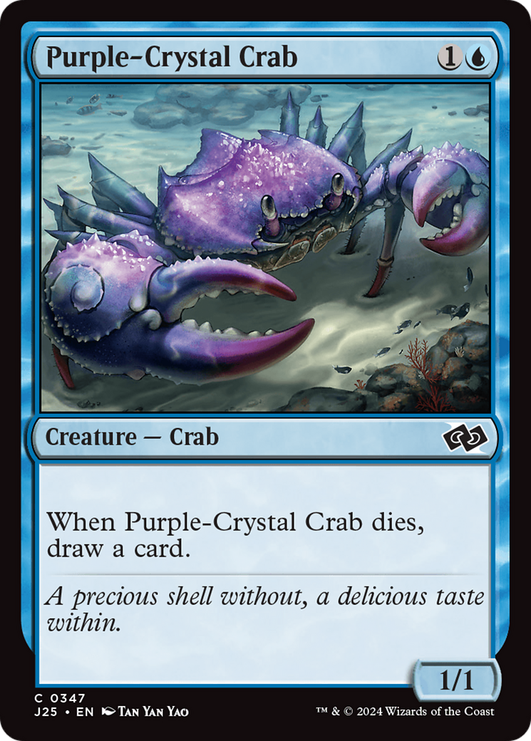 Purple-Crystal Crab [Foundations Jumpstart] | Boutique FDB TCG