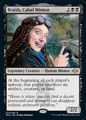 Braids, Cabal Minion (Foil Etched) [Modern Horizons 2] | Boutique FDB TCG