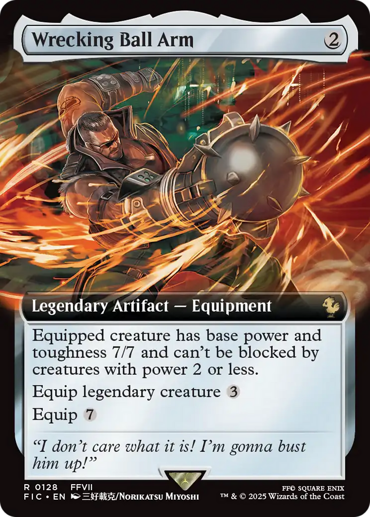 Wrecking Ball Arm (Extended Art) [FINAL FANTASY Commander] | Boutique FDB TCG